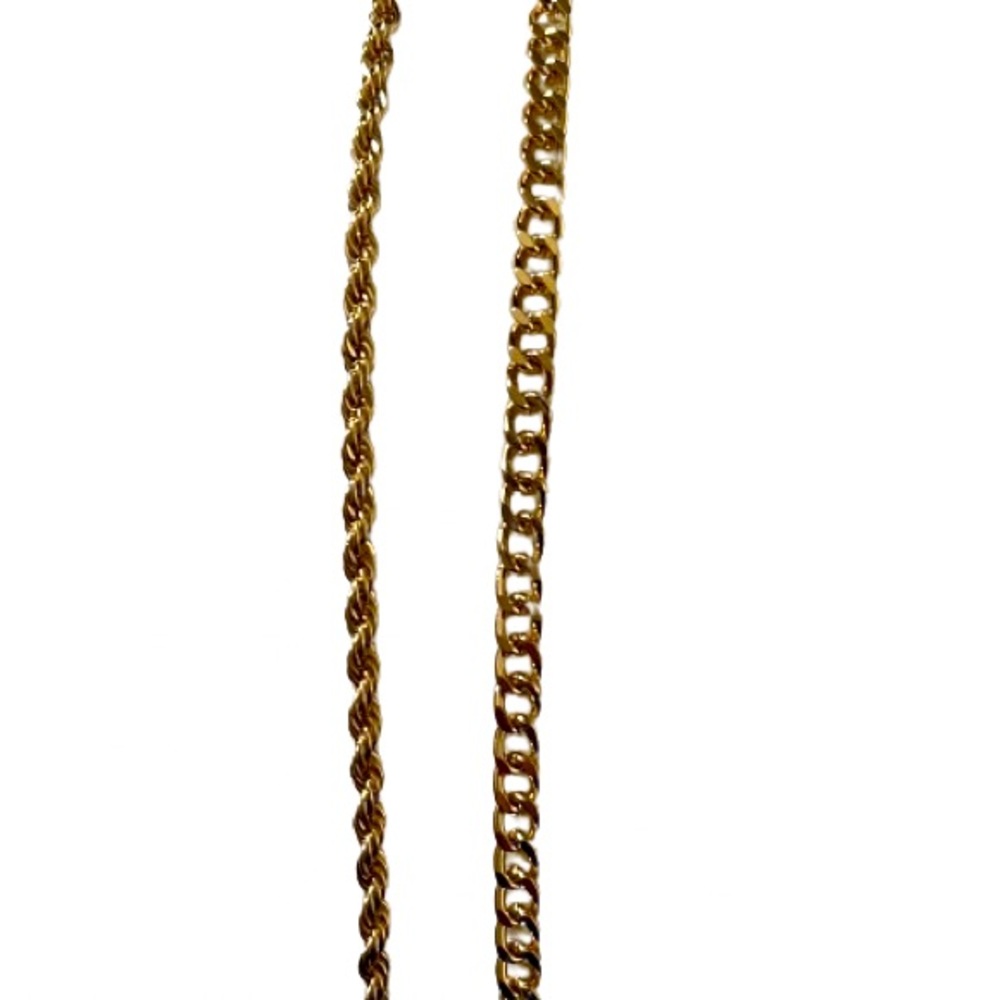NEW Juicy Couture Gold Toned Three Charm Toggle Clasp Necklace - Picture 2 of 11